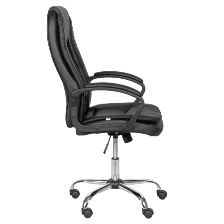 Президентски офис стол Carmen 6682-1 LUX - черен - Img 4