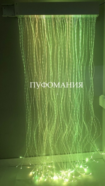 Фиброоптична Завеса с подвижно рамо и RGB LED Прожектор - Img 2