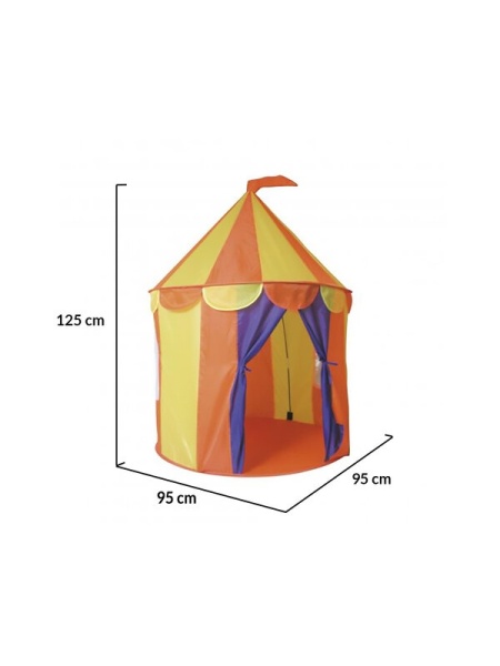 Детска палатка цирк в чанта - 95x95x125см Circus - Img 3