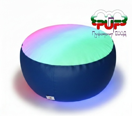 Светеща Сензорна табуретка "Soft Glow“ – Ф 50 см