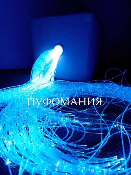 Сензорен мек куб с фиброоптични влакна