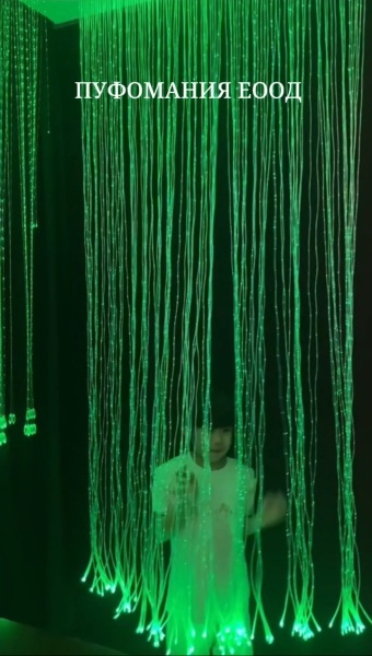 Фиброоптична Завеса с подвижно рамо и RGB LED Прожектор - Img 8