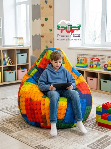 Пуф барбарон Круша LEGO Maxi - Img 3