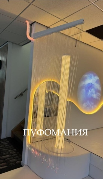 Фиброоптична Завеса с подвижно рамо и RGB LED Прожектор - Img 6
