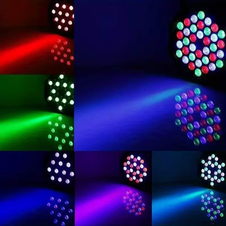 LED прожектор с 35 диода в ралични цветове за осветяване на Огледална топка , Сензорна стая - Img 4
