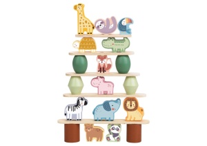 Дървена Монтесори игра за Баланс Animals 