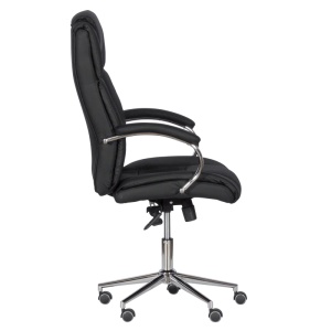 Президентски офис стол Carmen 6506-1 - черен LUX - Img 4