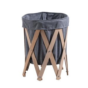 Кош за играчки WOODBA - сив