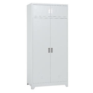 Метален шкаф Carmen CR-1229 GR - сив