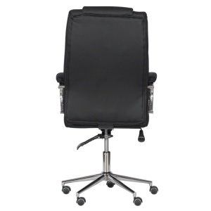 Президентски офис стол Carmen 6506-1 - черен LUX - Img 5