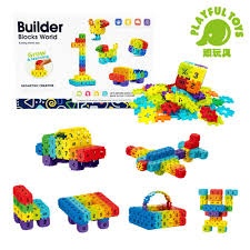 Конструктор за изграждане - игра STEM. от 100 части - Img 2