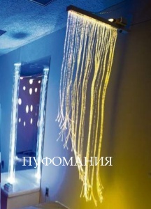 Фиброоптична Завеса с подвижно рамо и RGB LED Прожектор - Img 5