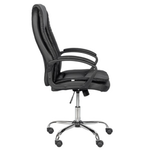 Президентски офис стол Carmen 6682-1 LUX - черен - Img 4