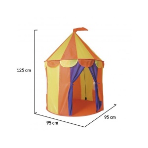 Детска палатка цирк в чанта - 95x95x125см Circus - Img 3