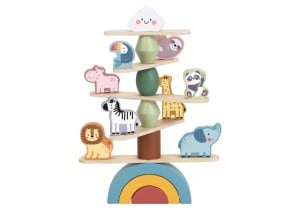 Дървена Монтесори игра за Баланс Animals 
