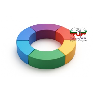 Мек Модулен диван от 6 модула 170 х h30 см. - Img 4