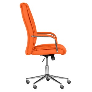 Президентски офис стол Carmen 6500-1 - оранжев - Img 4