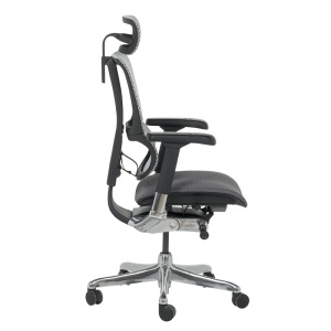 Ергономичен стол ERGOHUMAN IOO ELITE 2 - сива рамка - сив - Img 4
