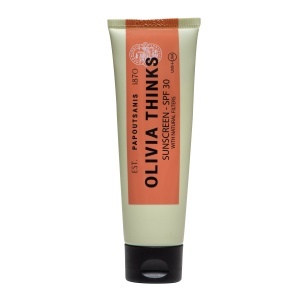 Crema protectie solara SPF30, Olivia Thinks, 25ml, natural, vegan