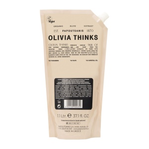 Săpun lichid, Olivia Thinks, refill pack 1100ml - Img 2