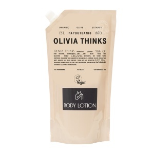 Loțiune de corp, Olivia Thinks, refill pack 1100ml