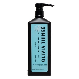 Sapun lichid, Olivia Thinks, 360ml, natural, cimbru, extract organic masline, natural, 0% parabeni, 0% SLES, 0% ulei mineral