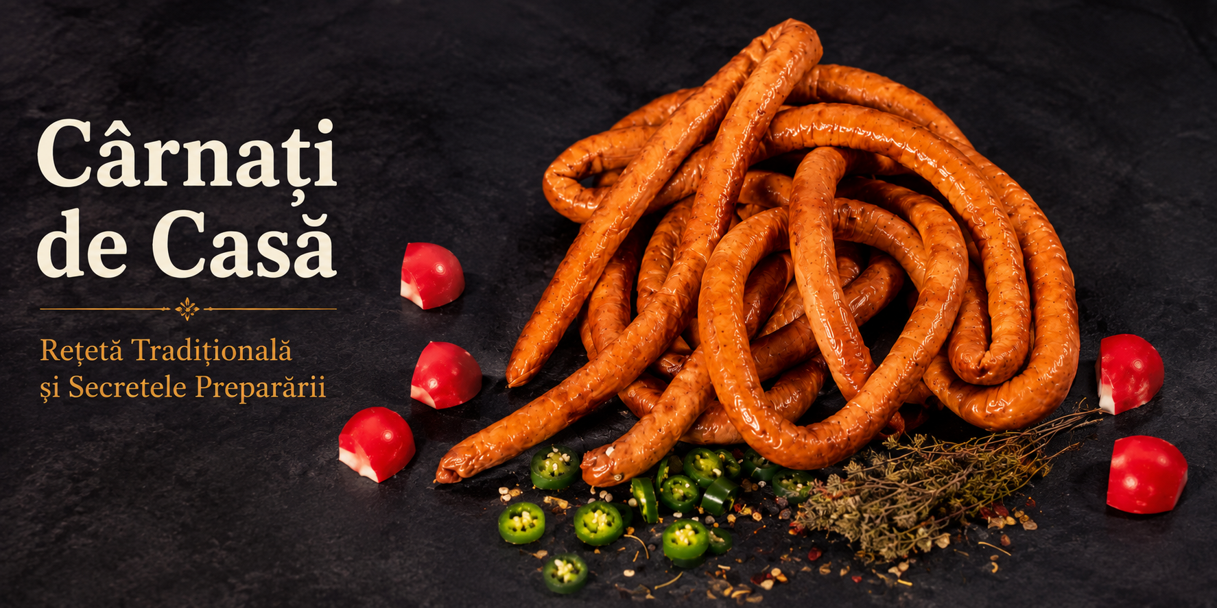 Cârnați de Casă – Tradiție, Secrete și Preparare