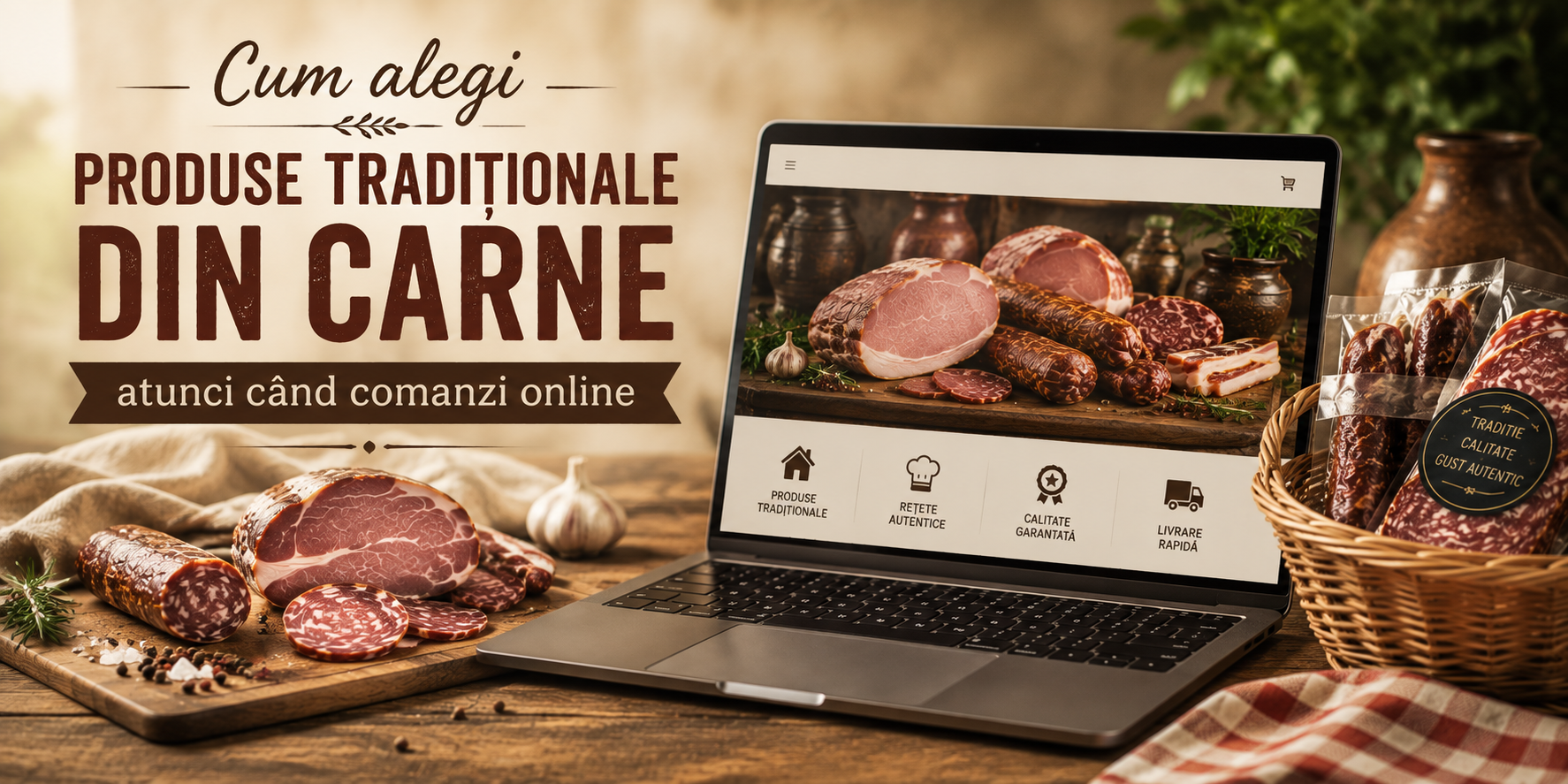 Cum alegi produse tradiționale din carne atunci când comanzi online