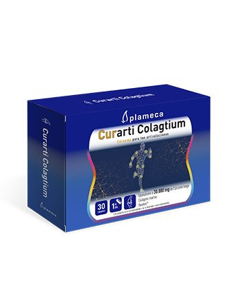 Pentru articulatii sanatoase, Curarti® Colagtium, colagen marin, acid hialuronic, curcuma, 30 caps - Img 2