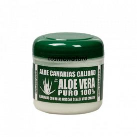 Aloe Vera puritate 100% , crema de fata si corp, cosmonatura, ulei de seminte de struguri, 300ml - Img 3