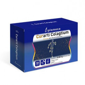 Pentru articulatii sanatoase, Curarti® Colagtium, colagen marin, acid hialuronic, curcuma, 30 caps - Img 2