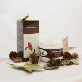 Descopera secretul pielii frumoase, SET - CREMA + SER, ganoderma eterna frumusete, aloe vera, colagen, alantoina - Img 2