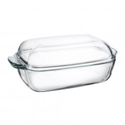 Caserola dreptunghiulara cu capac 5300ml termorezistenta Excellent