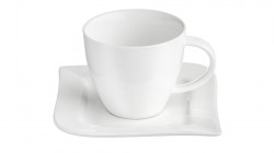 Set cafea/ceai 12 piese, ceasca+suport, 220ml Fala