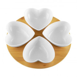 Set boluri inimoara 5 piese Natural