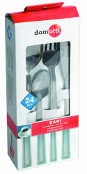 Set tacamuri inox 24 piese, 6 persoane, Bari