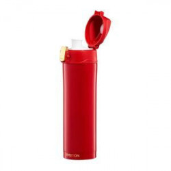 Cana termos rosu cu buton de siguranta 420ml Royal