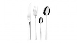 Set tacamuri 24 piese, argintiu, Como