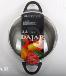 Oala cu capac Ambition 20cm, 3.4L Vikos