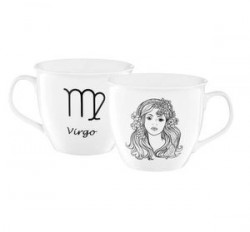 Cana portelan 550ml Fecioara Zodiac