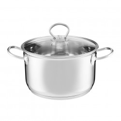Oala cu capac 18cm, 2500ml Loremis