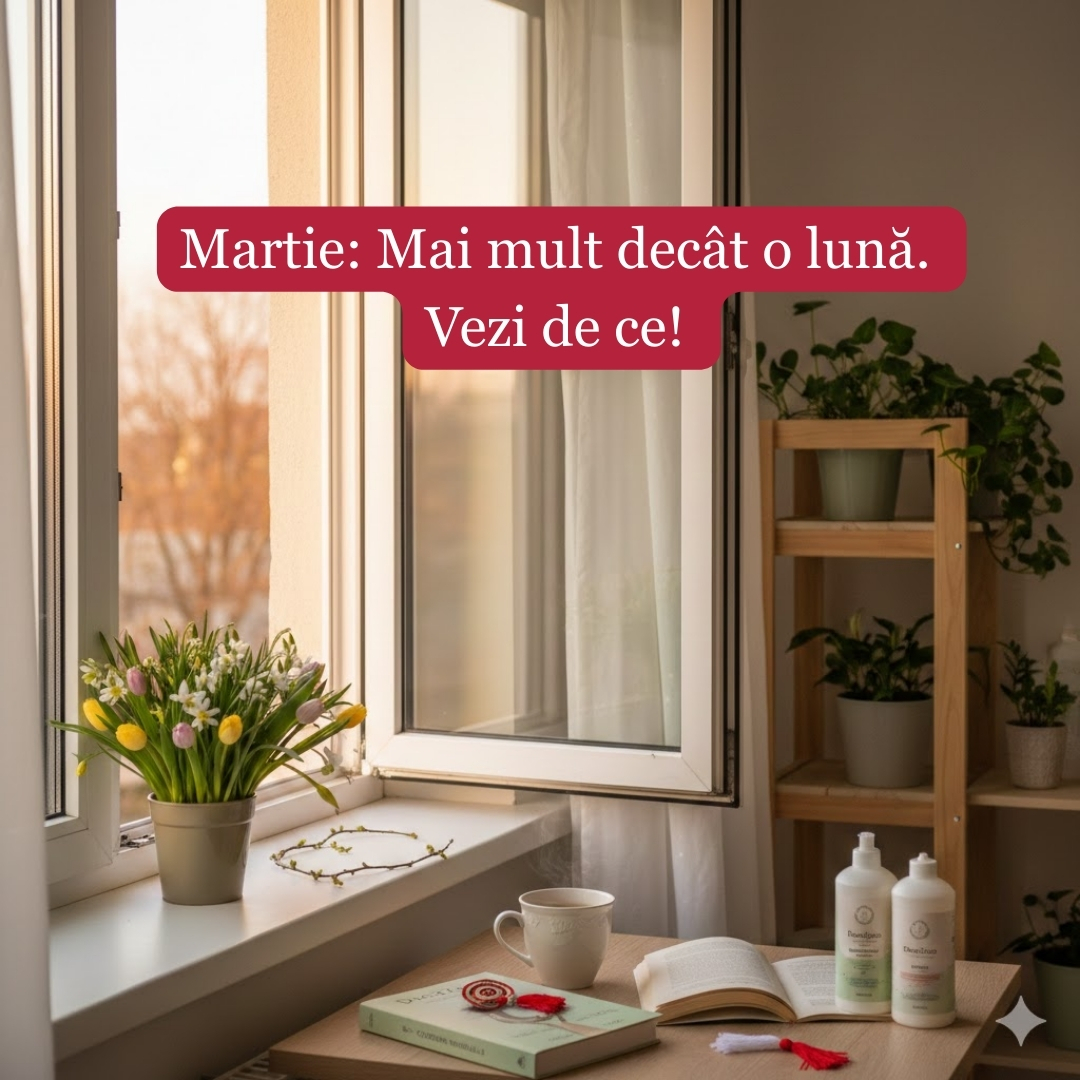 ✨ Martie: Simfonia Renașterii și Ritualul Luminii în Casa Ta