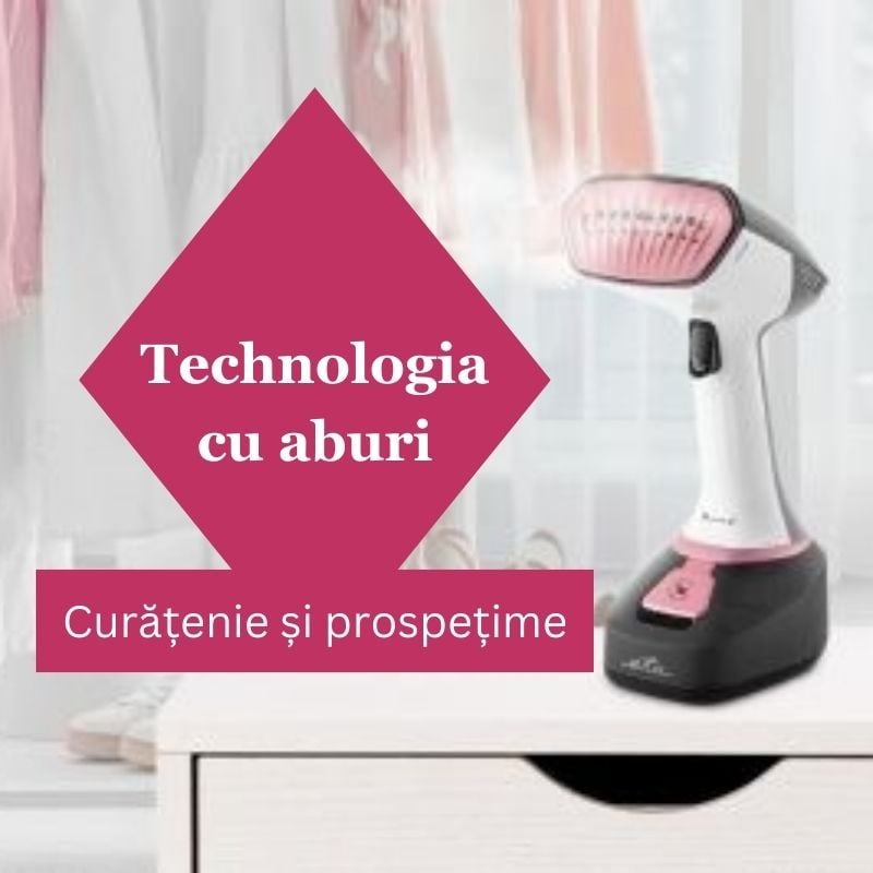 Aparate de călcat cu aburi și aparate de curățat cu aburi: Soluții moderne pentru eficiență și igienă în gospodărie