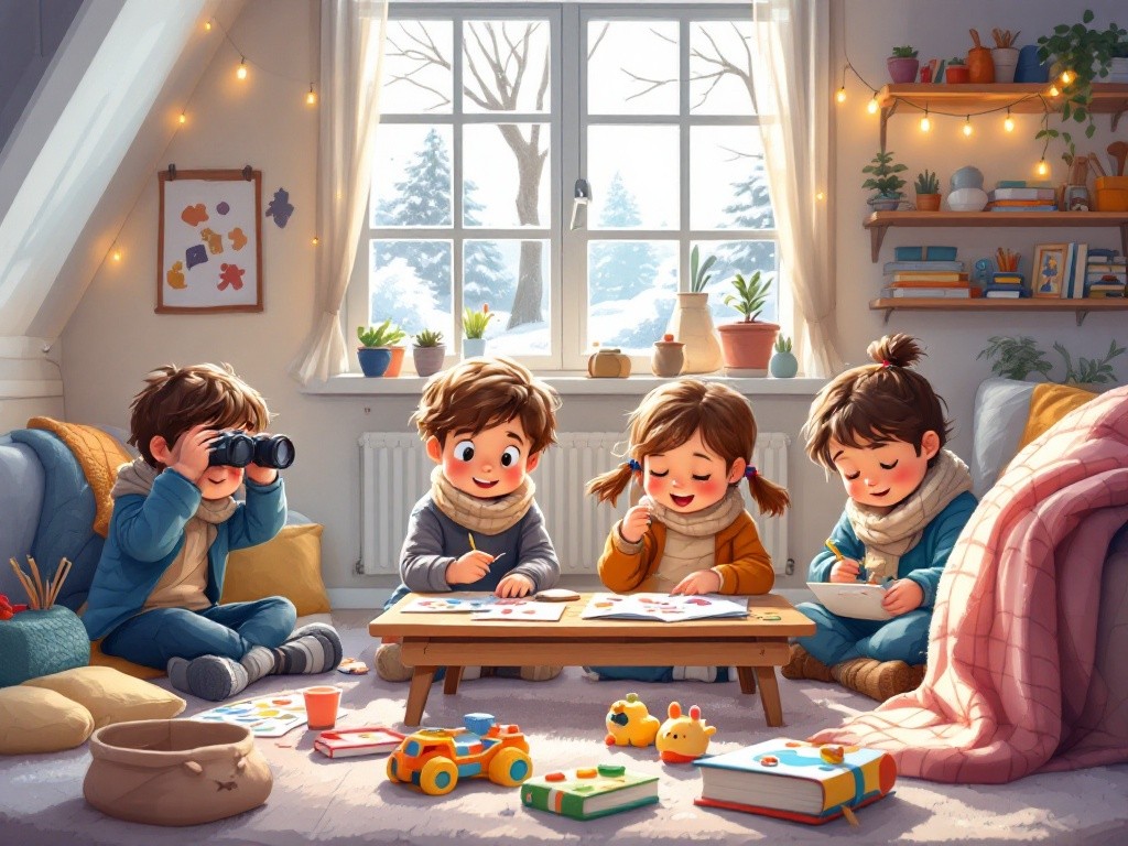 Mini-vacanța de Februarie: 15 Activități Creative cu Copiii (Când Nu Mergem la Schi) 🌟