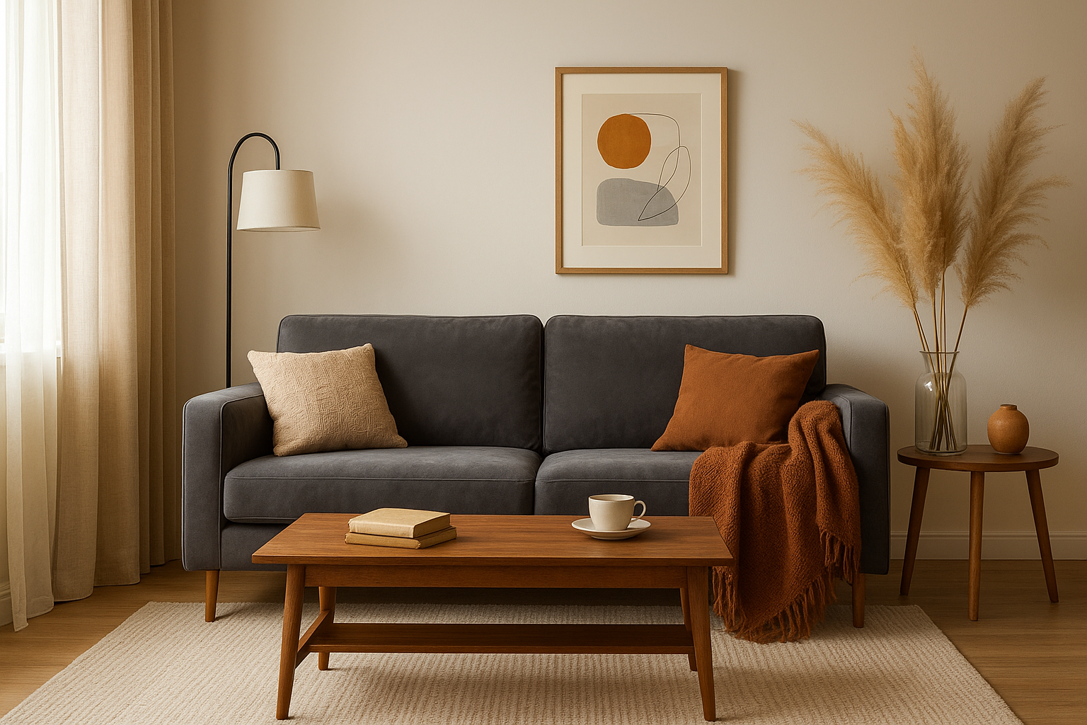 🌿 Vine frigul! Cum să-ți transformi livingul într-un colț de relaxare autumnal