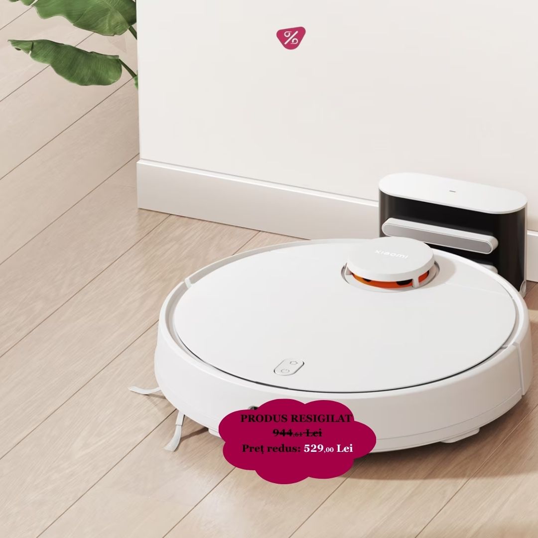 Economisește ~350 Lei: Aspirator robot Xiaomi Robot Vacuum S10 EU resigilat – funcții premium la preț smart