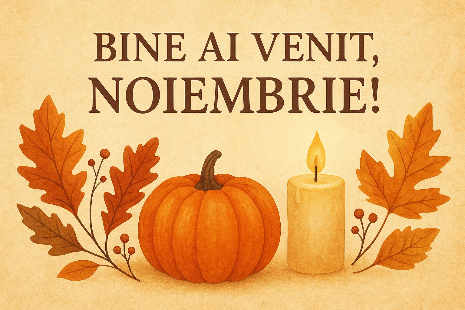 🕯️ Noiembrie 2025 — Brumar, luna introspecției și a pregătirii pentru iarnă