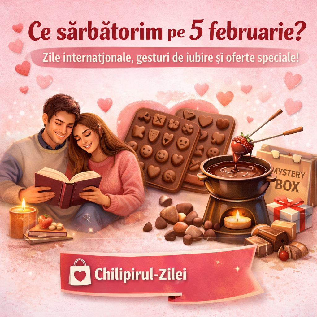 Ce sărbătorim pe 5 februarie? Zile internaționale, gesturi de iubire și oferte Chilipirul-Zilei