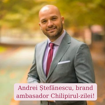 Andrei Ștefănescu, noul brand ambasador Chilipirul-zilei!