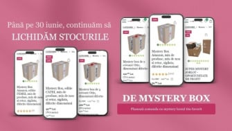 Mystery Box România - Lichidarea Finală Iunie 2025: Cea Mai Faimoasă Cutie Misterioasă la 29,99 Lei